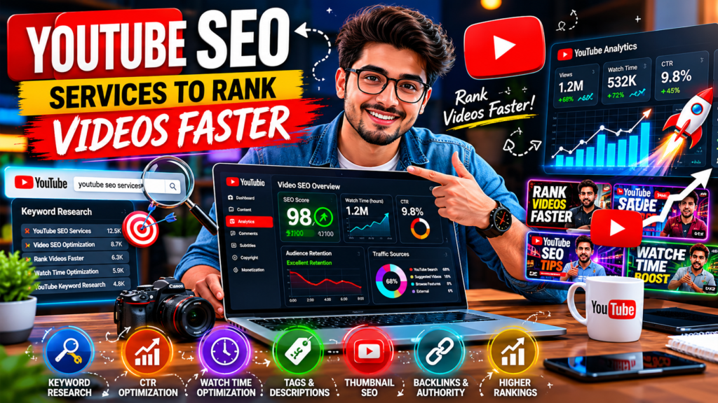 YouTube SEO Services to Rank Videos Faster